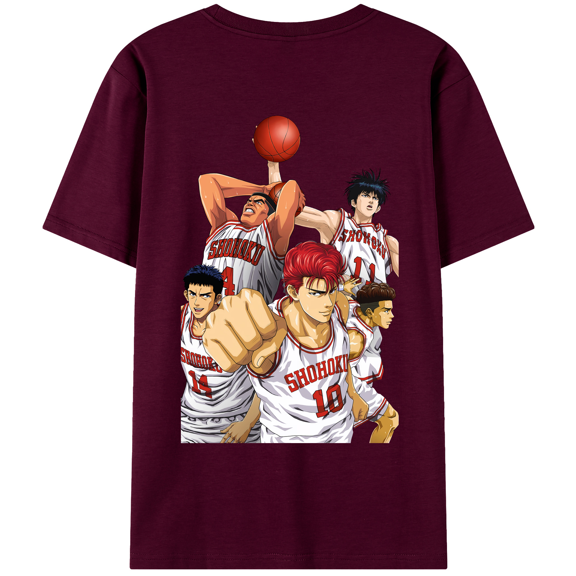 （画像用） SLAM DUNK／スラムダンク レディース半袖Tシャツ(バックプリント)